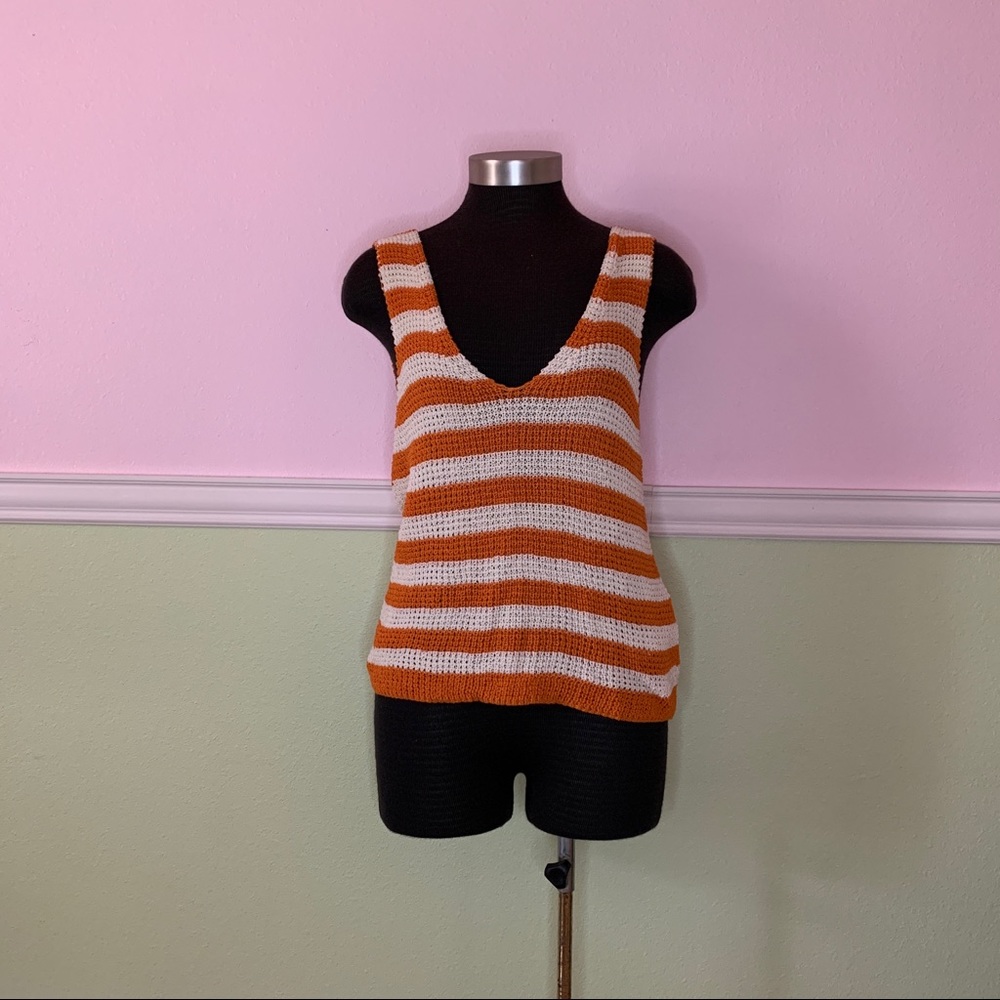 Forever 21 Contemporary Knit Tank Top